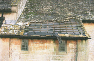 Patch repair to church roof Gloucestershire and Wiltshire areas