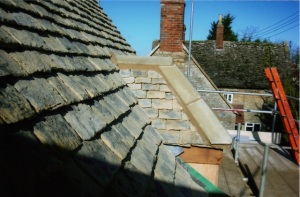 Natural stone tile appearance, concrete tile roofers Swindon