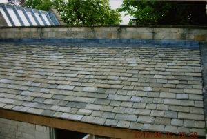 A new roof using Winchcombe roof tiles